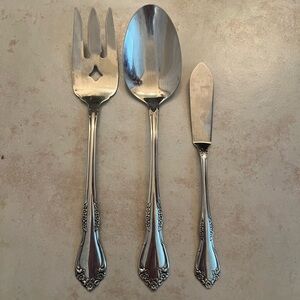 Oneida Deluxe MANSFIELD Stainless Serving Pieces